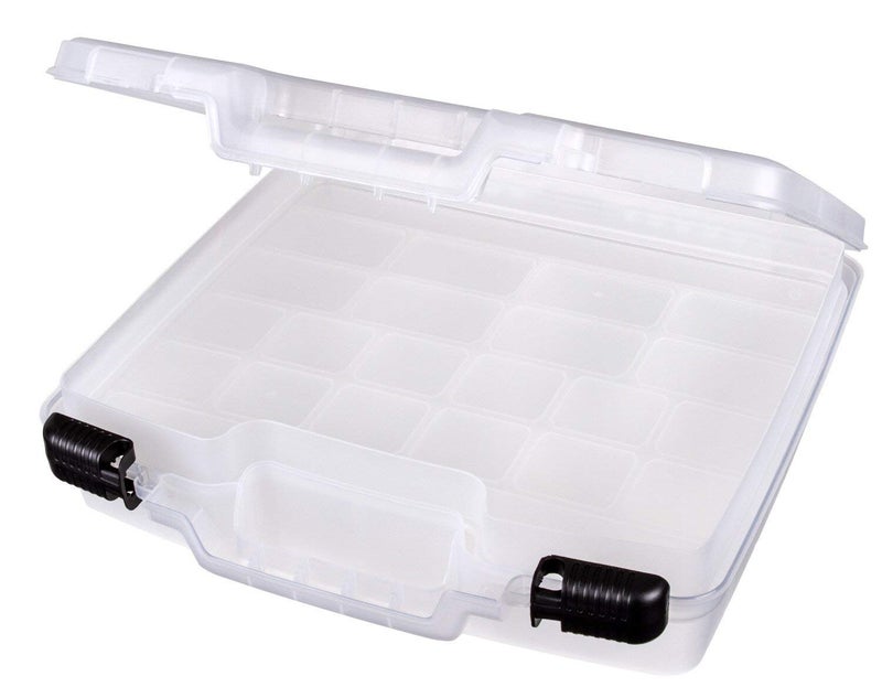 Artbin Quick View Deep Base Carrying Case-15x3.25x14.375 Translucent - Image 1
